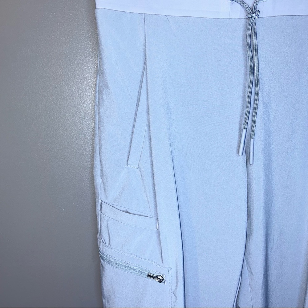 Athleta Go Far Travel Pant Jogger Style Blue Star Size 6 Petite - Picture 6 of 7